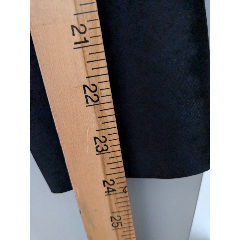 Tory Burch Courbette Corpcore Trench Minidress Womens Small Black Bistretch S/P - Picture 8 of 14